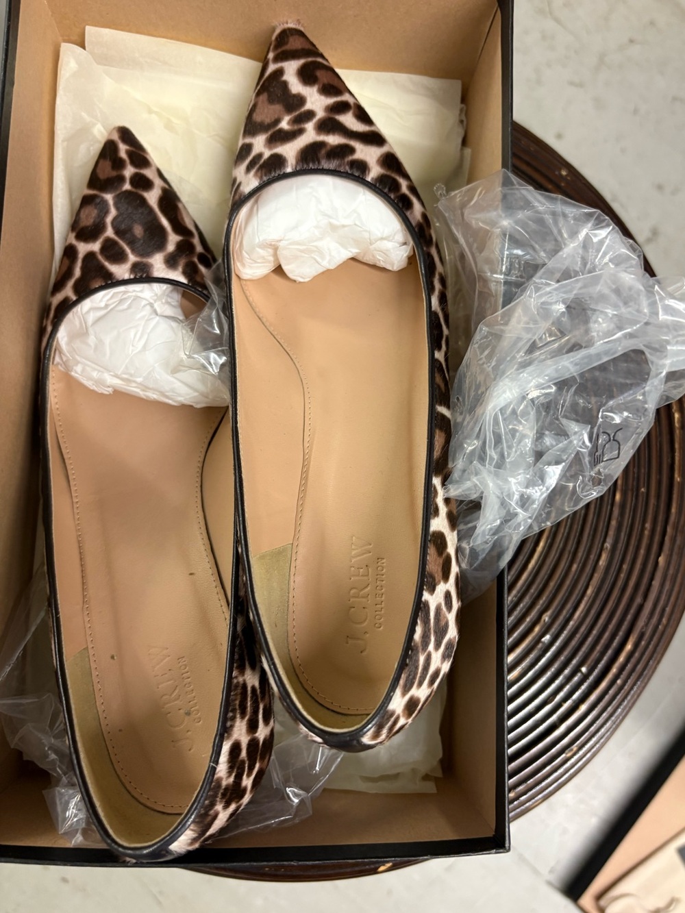 J. Crew Collection Avery Calf Hair Pumps. Size 9. Like New.